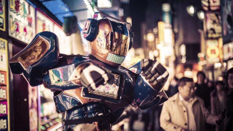 A Robot in Japan
